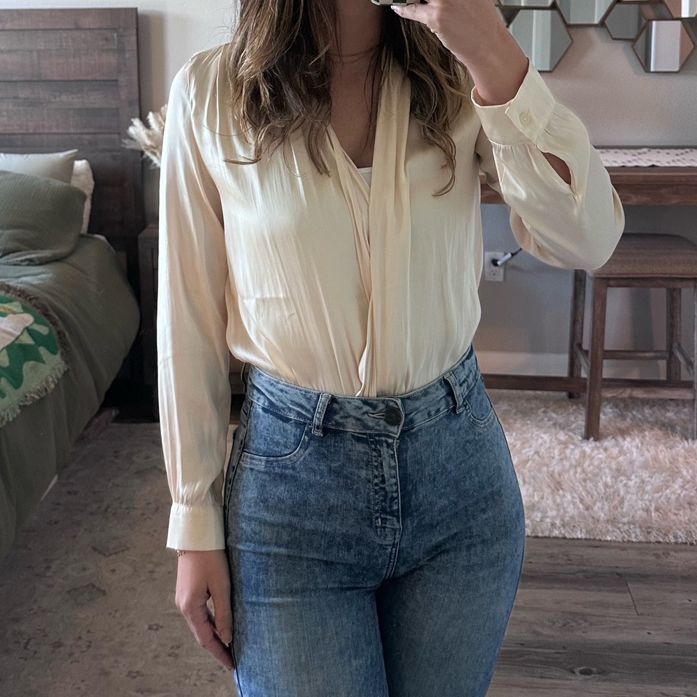 Sincerely Jules Cream Blouse